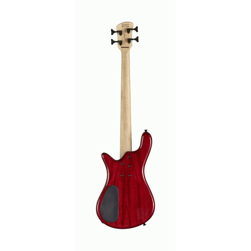 Spector Euro 4 Bantam Short Scale Bass Guitar - Black Cherry — view 2