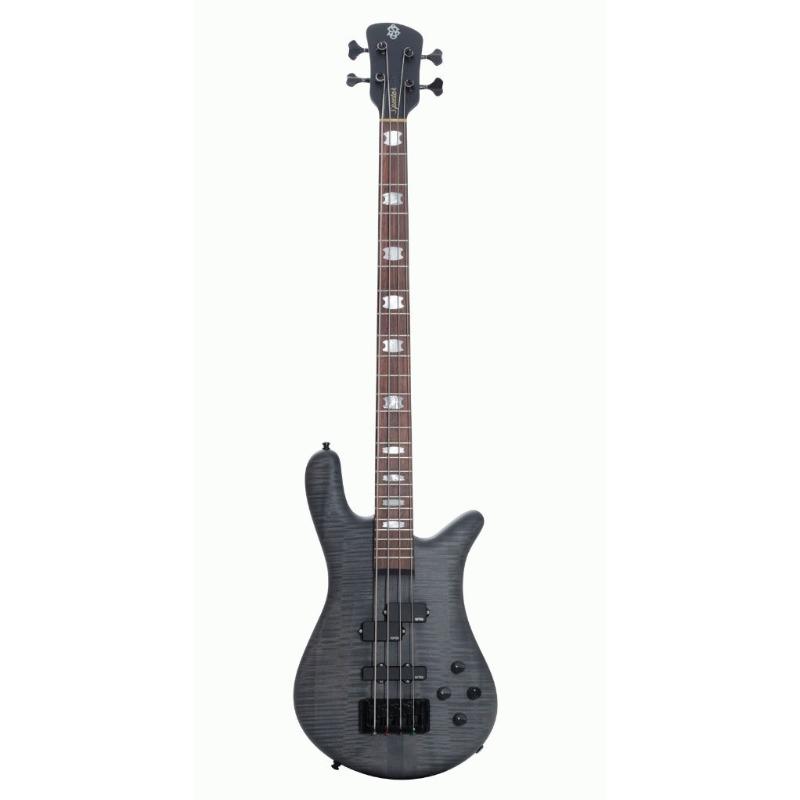 Spector Euro 4 LX Trans Black Matte Stain Electric Bass Guitar
