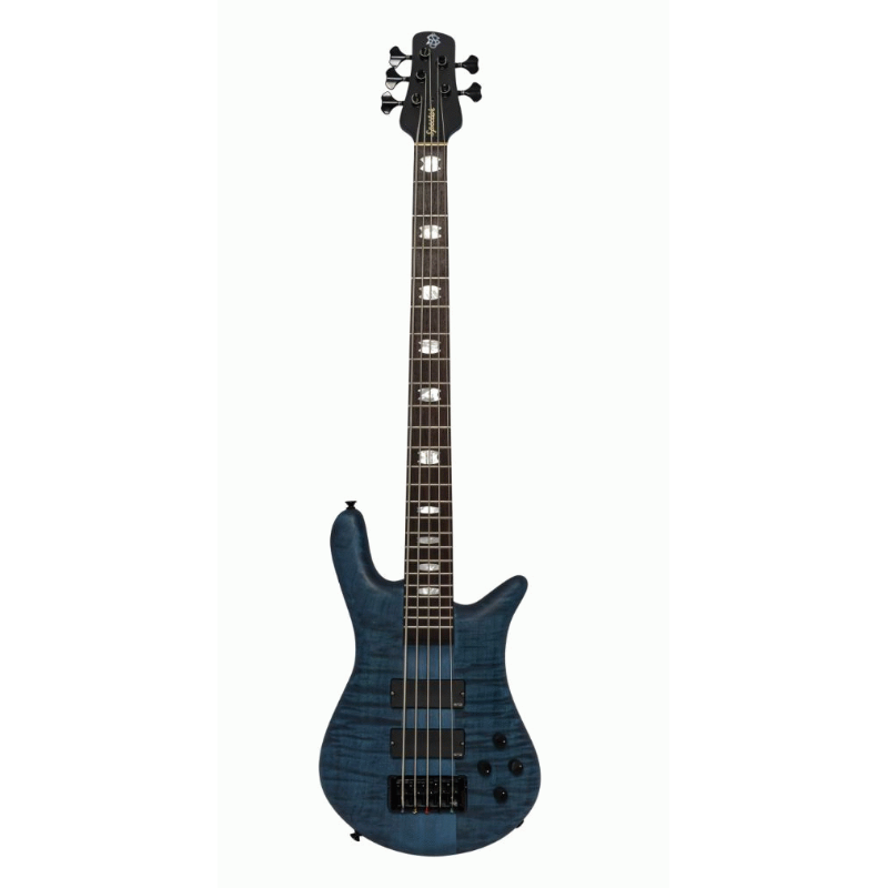 Spector Euro 5 LX Blue Black EMG Bass Guitar