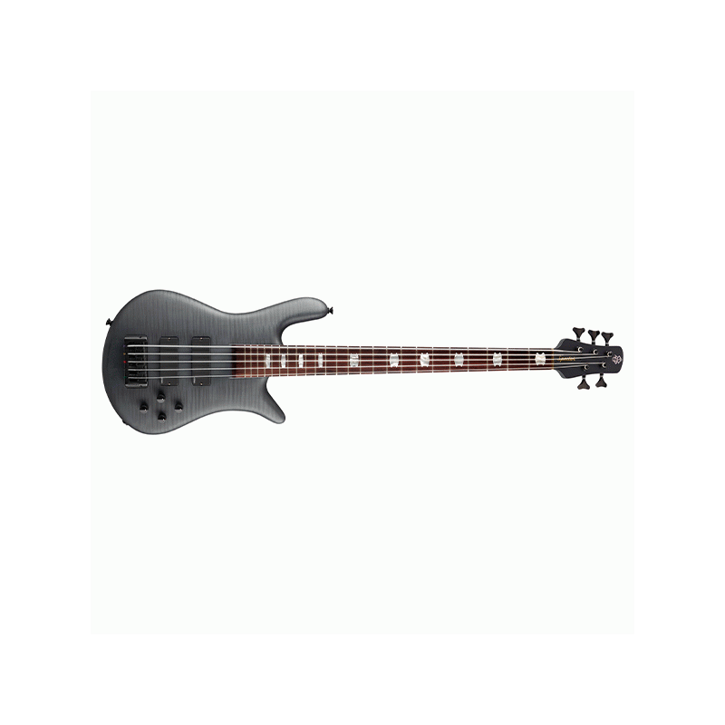 Euro 5 LX Black Stain Matte Electric Bass Guitar — view 4