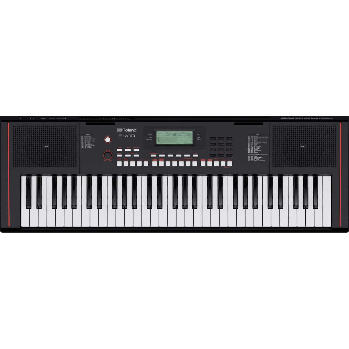 ROLAND E-X10 Portable Keyboard - Versatile Starter Keyboard with Acoustic Pianos, Auto-Accompaniment, and Mic Input for Beginners — view 7