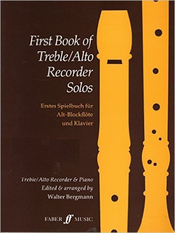 First Book of Treble Recorder Solos (Faber Music)