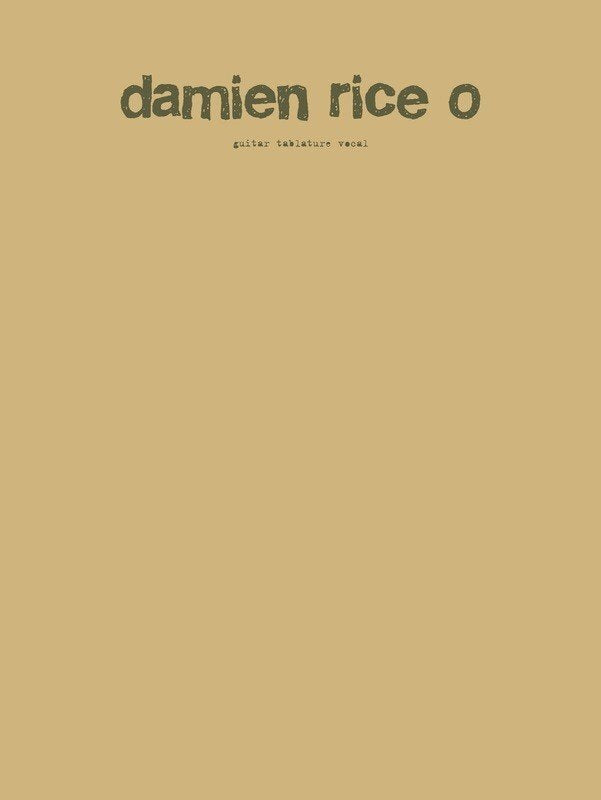 Damien Rice: O — Guitar TAB (IMP)