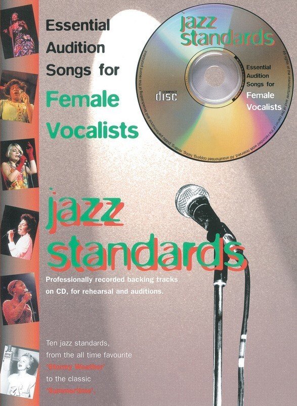 Audition Songs: Jazz Standards for Female Voice — Piano/Vocal/Guitar with CD (IMP)