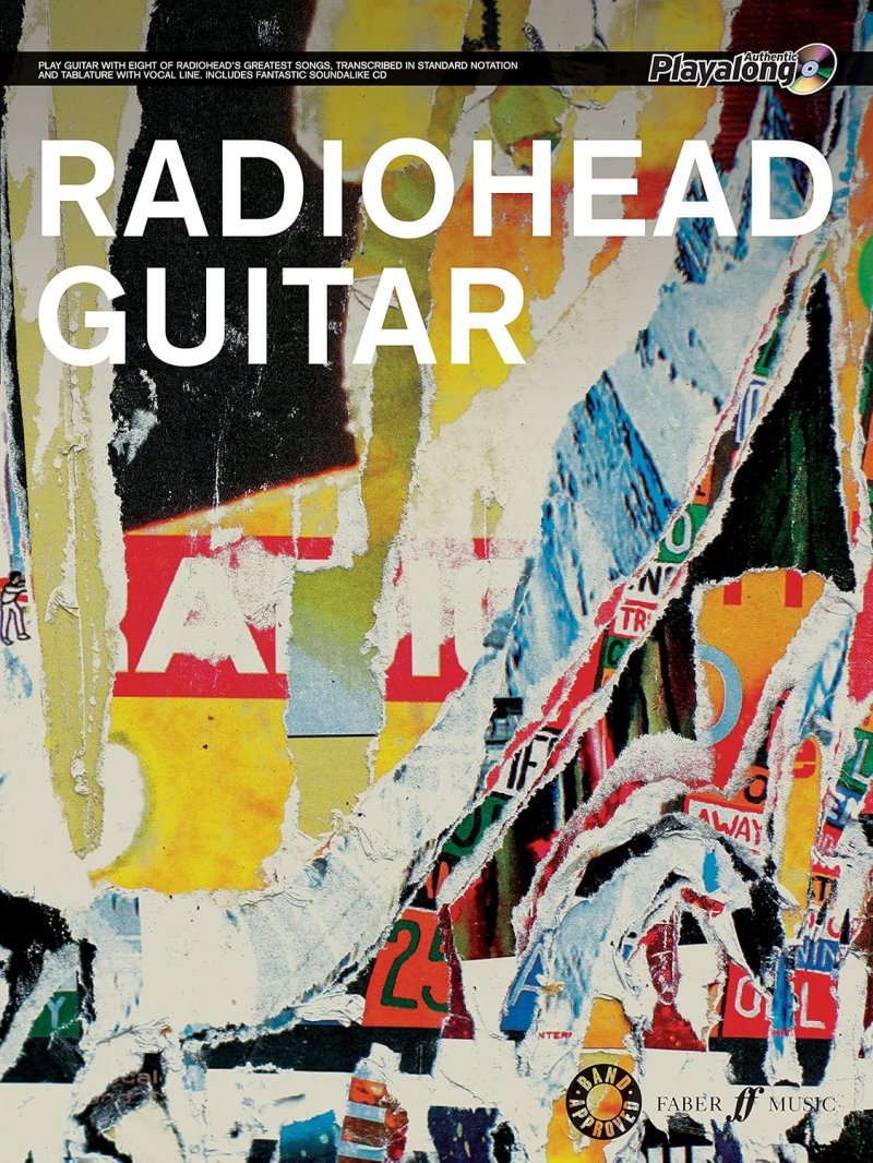 Radiohead - Authentic Guitar Playalong Tab Bk/Cd (Faber Music)