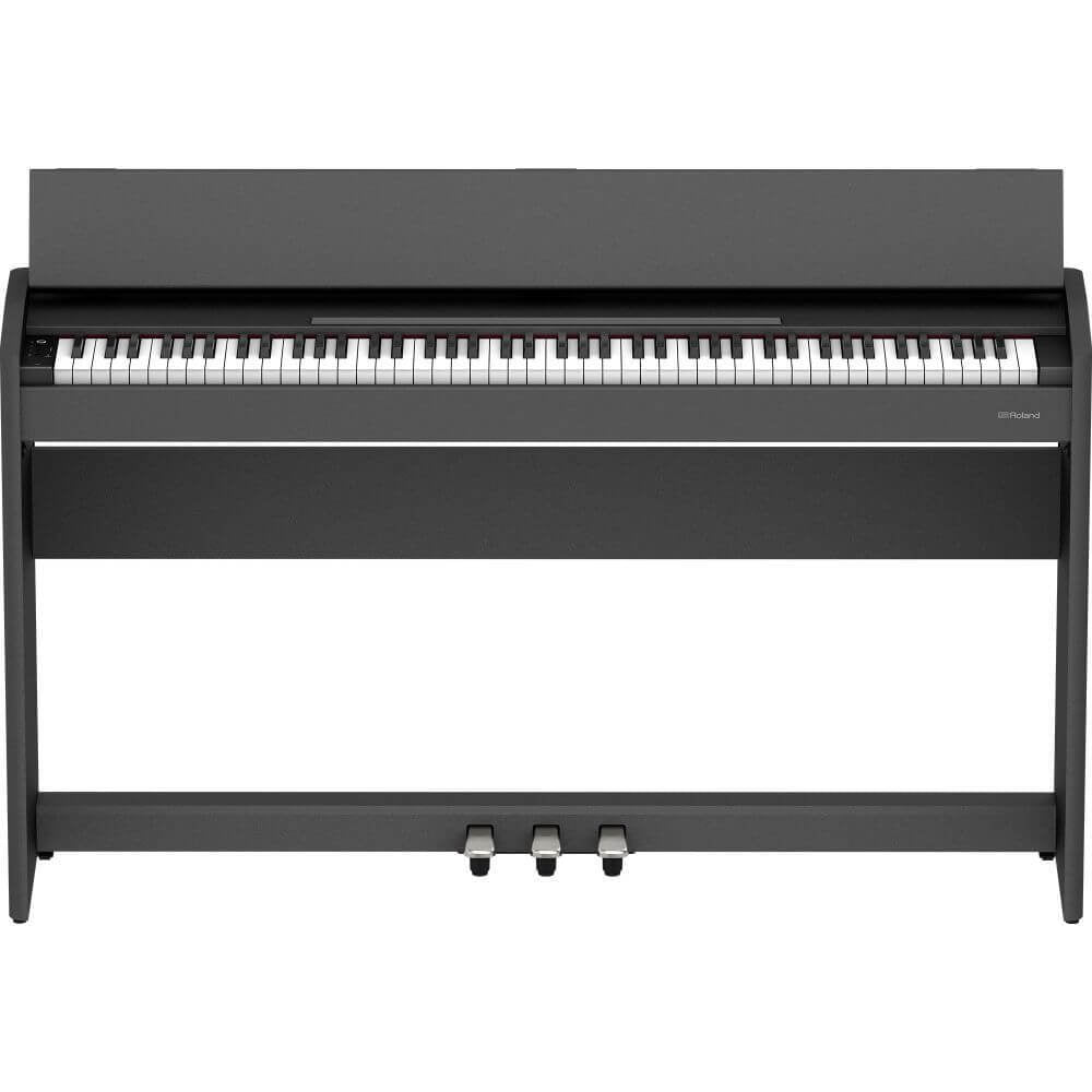 ROLAND F107 Compact Digital Piano - Stylish Black Design, Best-in-Class Tone & Touch, Streamlined for Modern Living Spaces — view 7