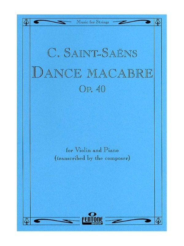 Saint-Saens - Dance Macabre Op 40 Violin/Piano (Softcover Book)