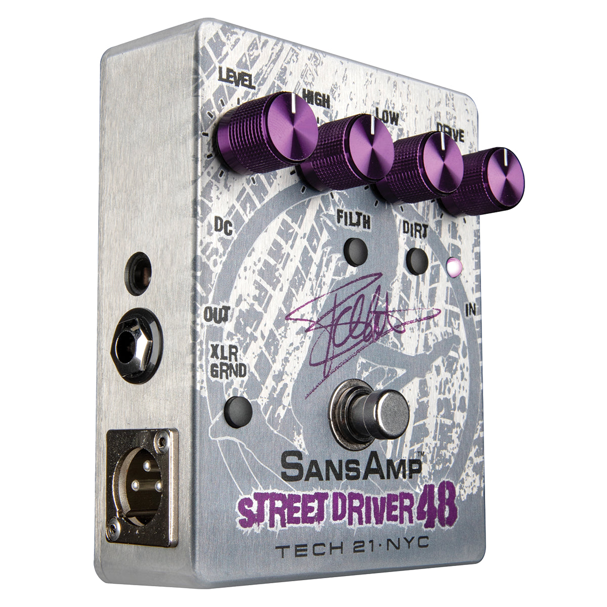 Tech 21 Frank Bello Street Driver 48 Signature SansAmp Pedal — view 5