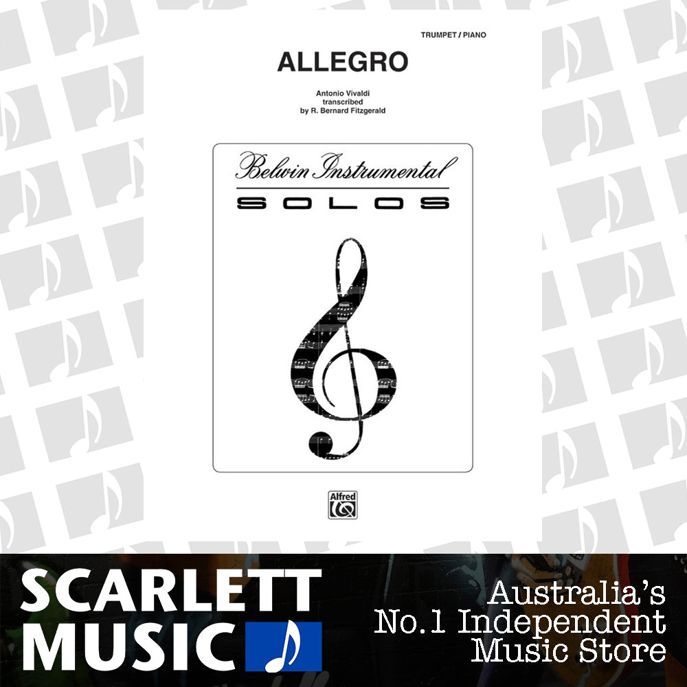 Allegro Cornet Trumpet Sheet Music — view 2