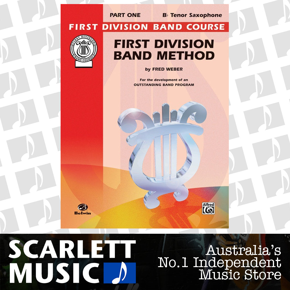 First Division Band Method Part 1 Tenor Sax — view 2