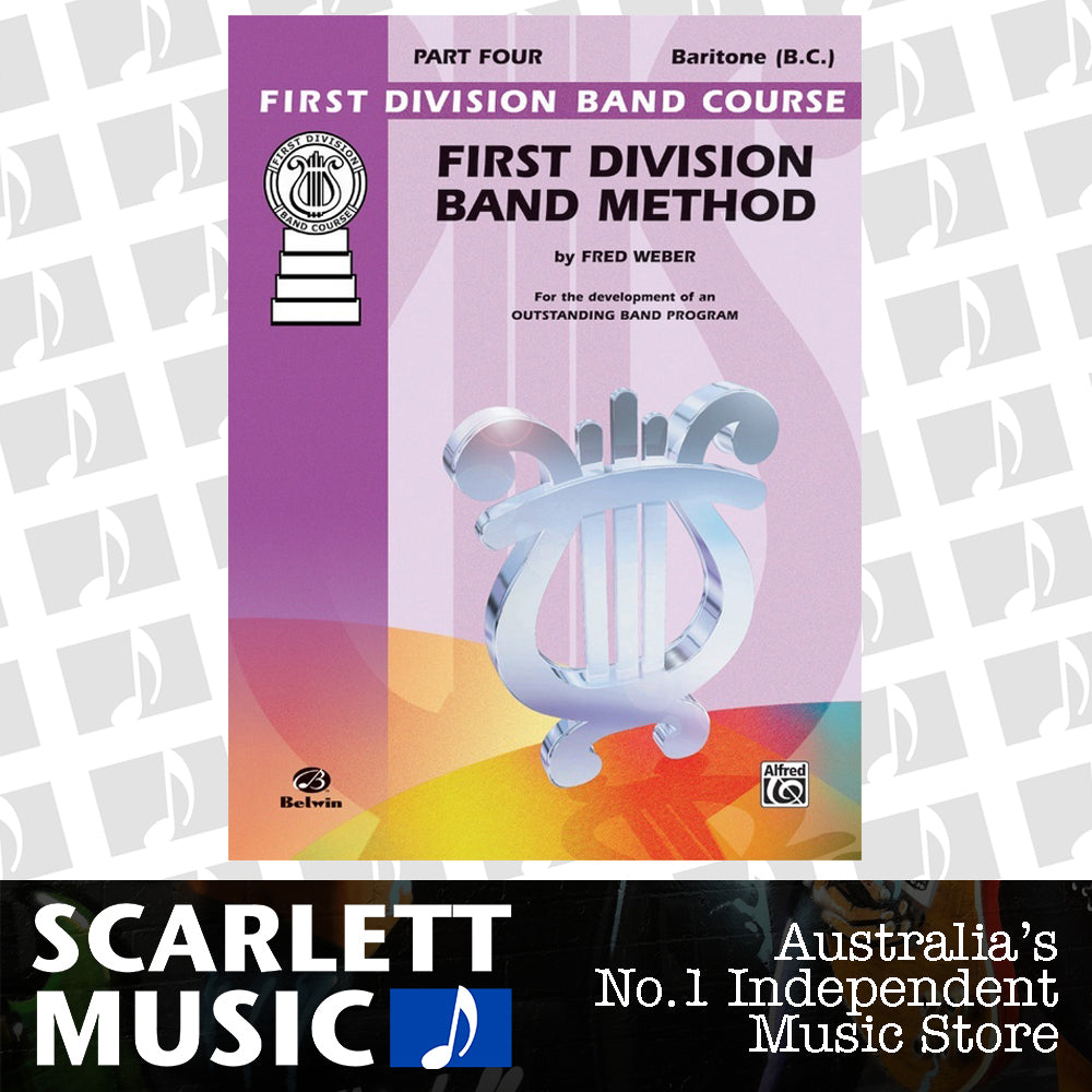 First Division Band Method Part 4 Baritone Bc — view 2