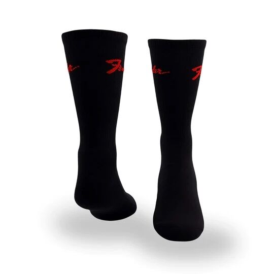 Perris Licensed Fender Classic Large Crew Socks Black 3-Pair — view 3