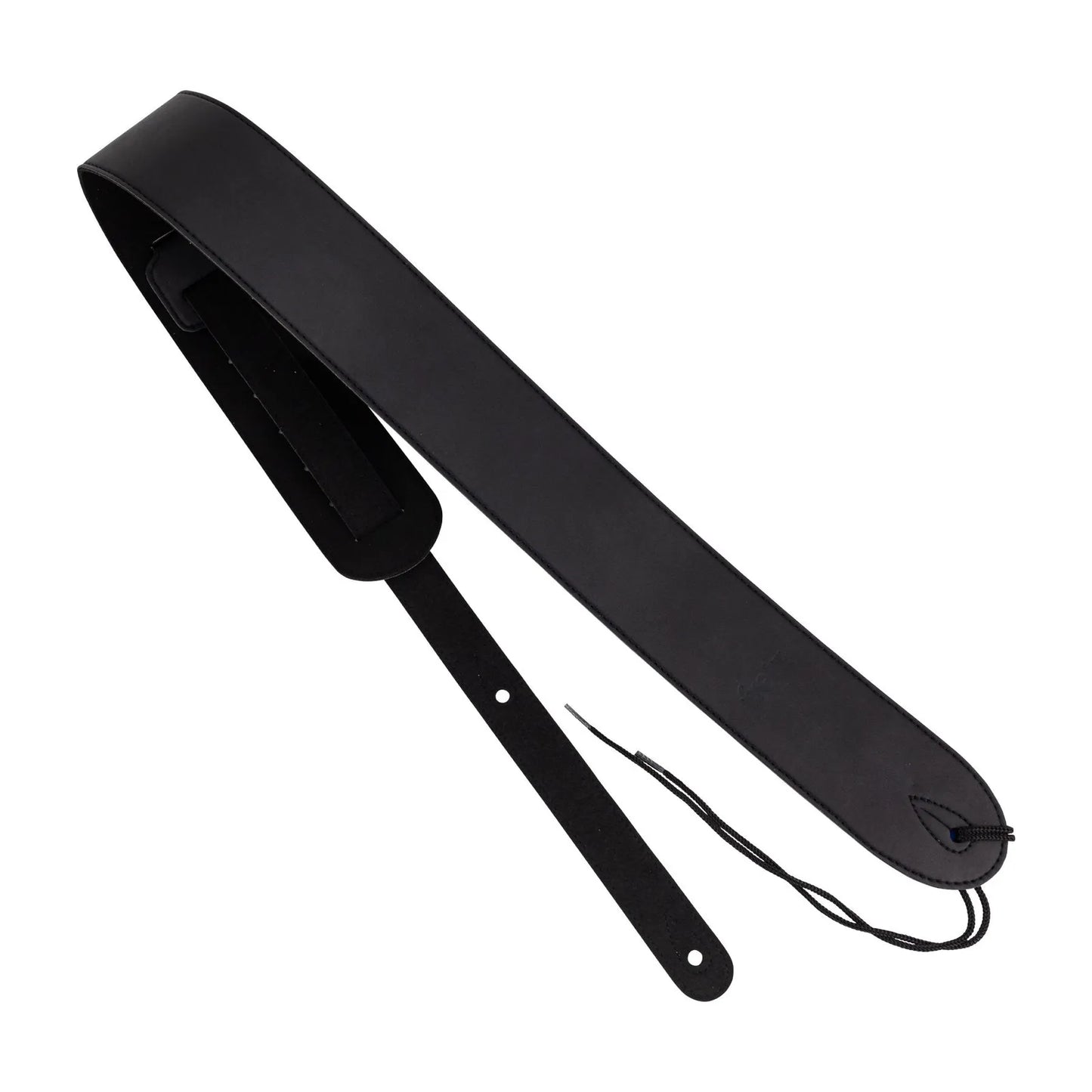 Fretz Standard MF Leather Guitar Strap - 2.5” Adjustable - Black