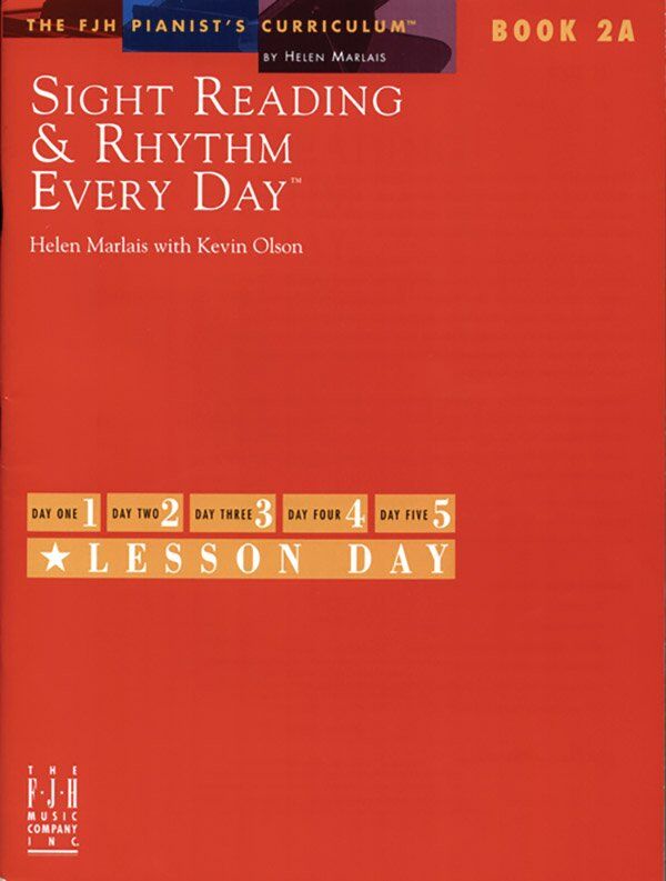 Sight Reading & Rhythm Every Day Book 2A by Helen Marlais & Kevin Olson, FJH Music Company, Piano Solo, 1 Page