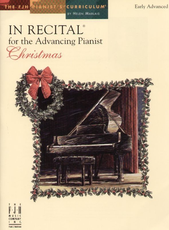 In Recital Advancing Pianist Christmas (Softcover Book)