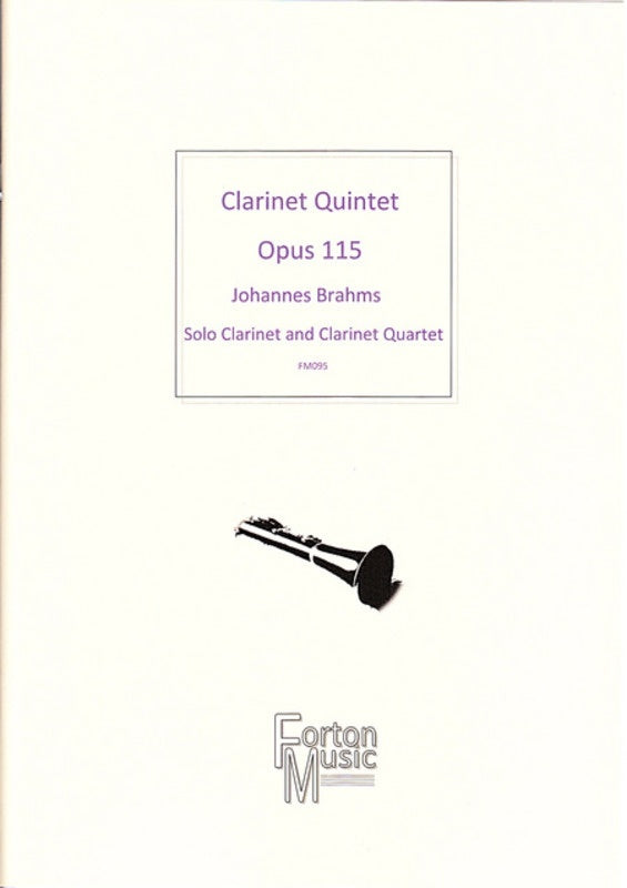 Clarinet Quintet Opus 115 Book