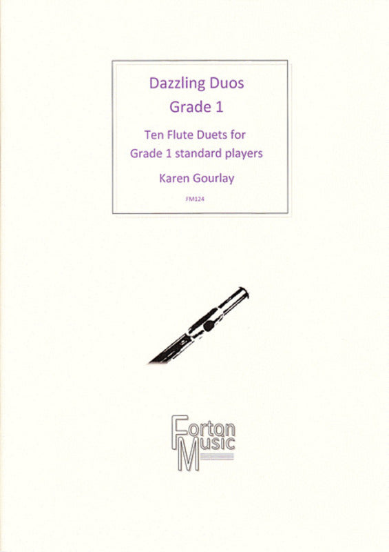 Dazzling Duos Grade 1 For Flute Book