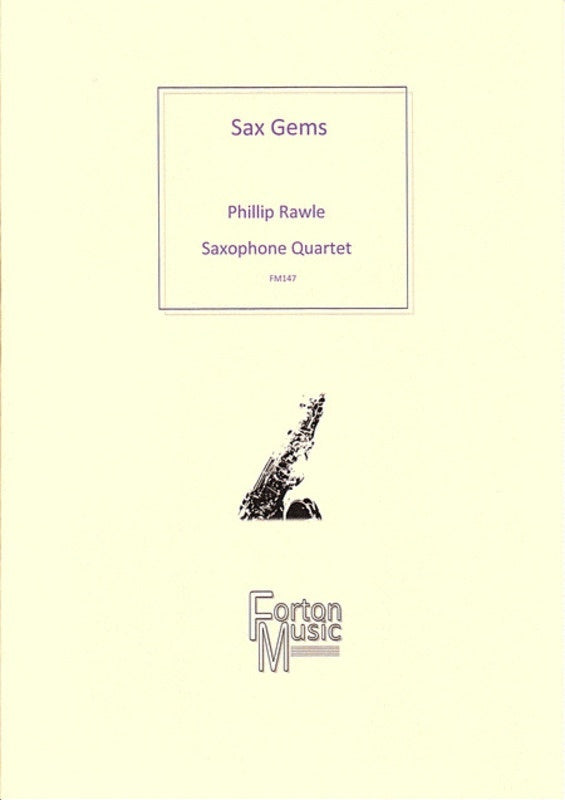 Sax Gems Saxophone Quartet SATB