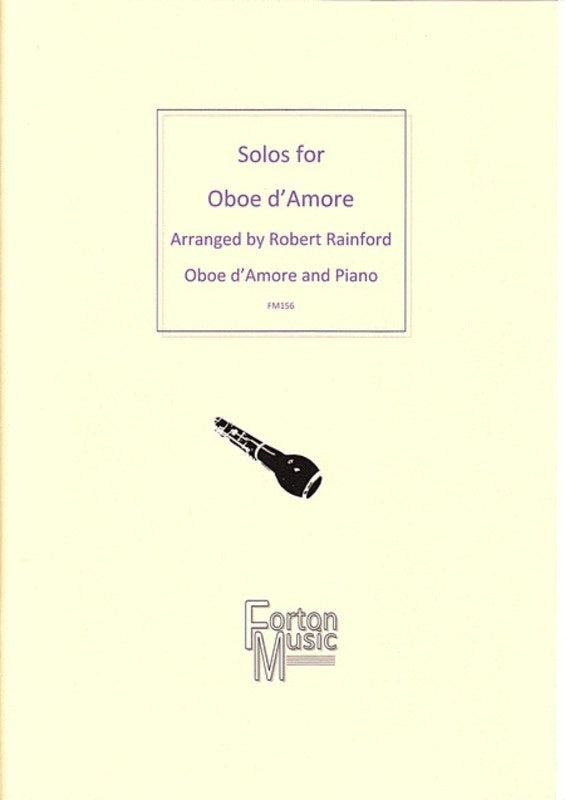 Solos For Oboe Damore Oboe/Piano Book