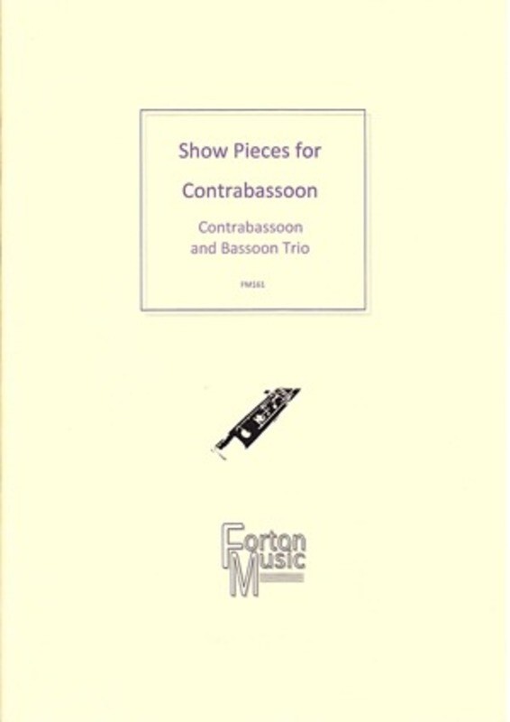 Show Pieces For Contrabassoon/Bassoon Trio (Softcover Book)