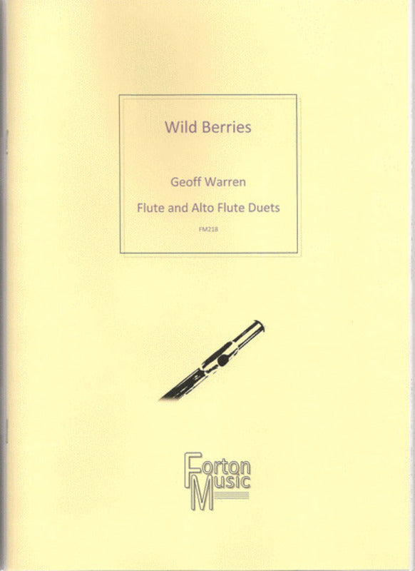 Wild Berries Flute/Alto Flute Duets Book