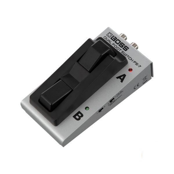 BOSS FS-7 Dual Footswitch - Compact Tandem Control for Effects & Amp Switching, Latch/Momentary Modes, Space-Saving Design — view 7