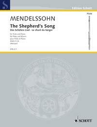 Mendelssohn: Shepherd's Song — Flute & Piano, arr. Berthold Tours (Schott Music)