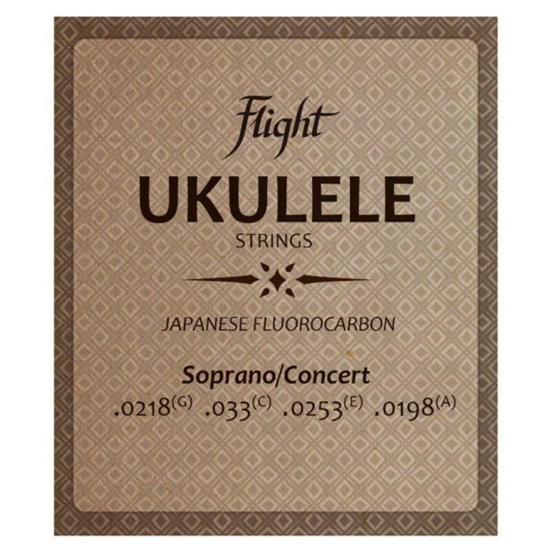 Flight Fluorocarbon Ukulele Strings for Soprano/Concert