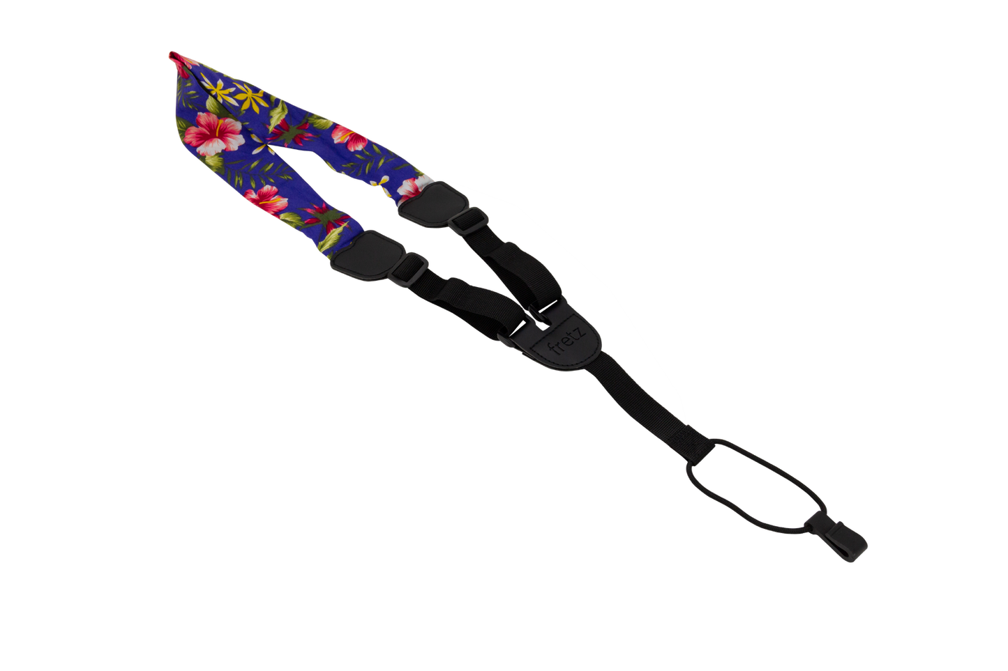 Fretz 1" Blue Poly Neck Ukulele Strap with Hook