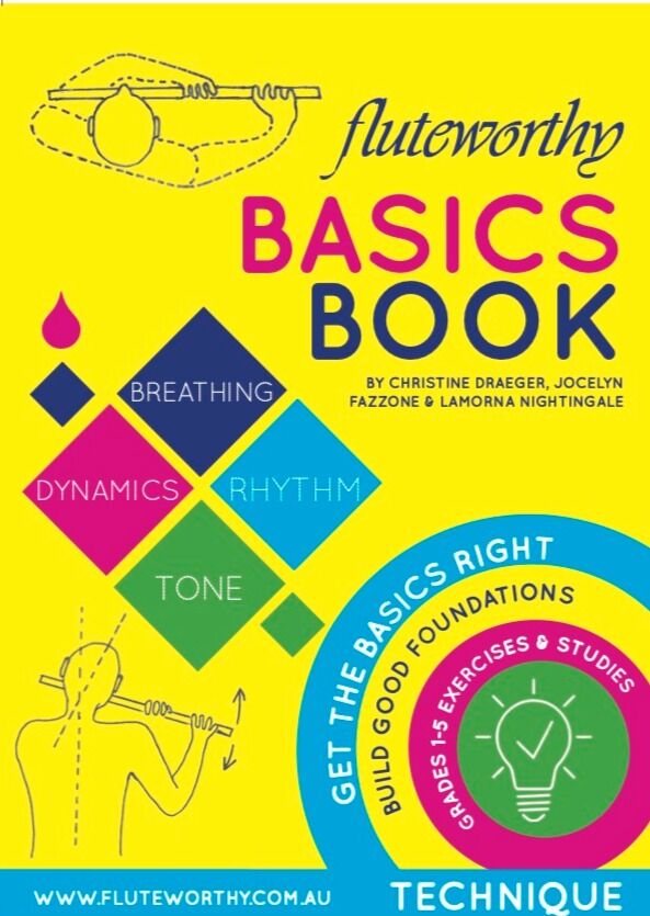 Fluteworthy Basics Book for Flute (Grades 1-5)
