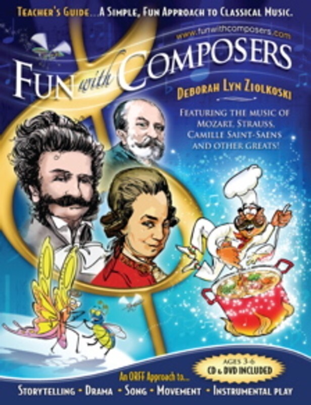Fun With Composers Teachers Book/CD/DVD 3 - 6 Yrs Book