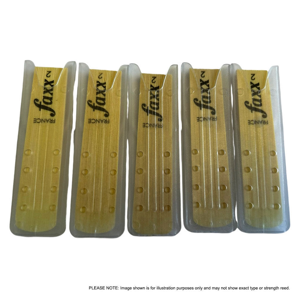Faxx Alto Saxophone Cane Reeds Size 2 (5-Pack) — view 3