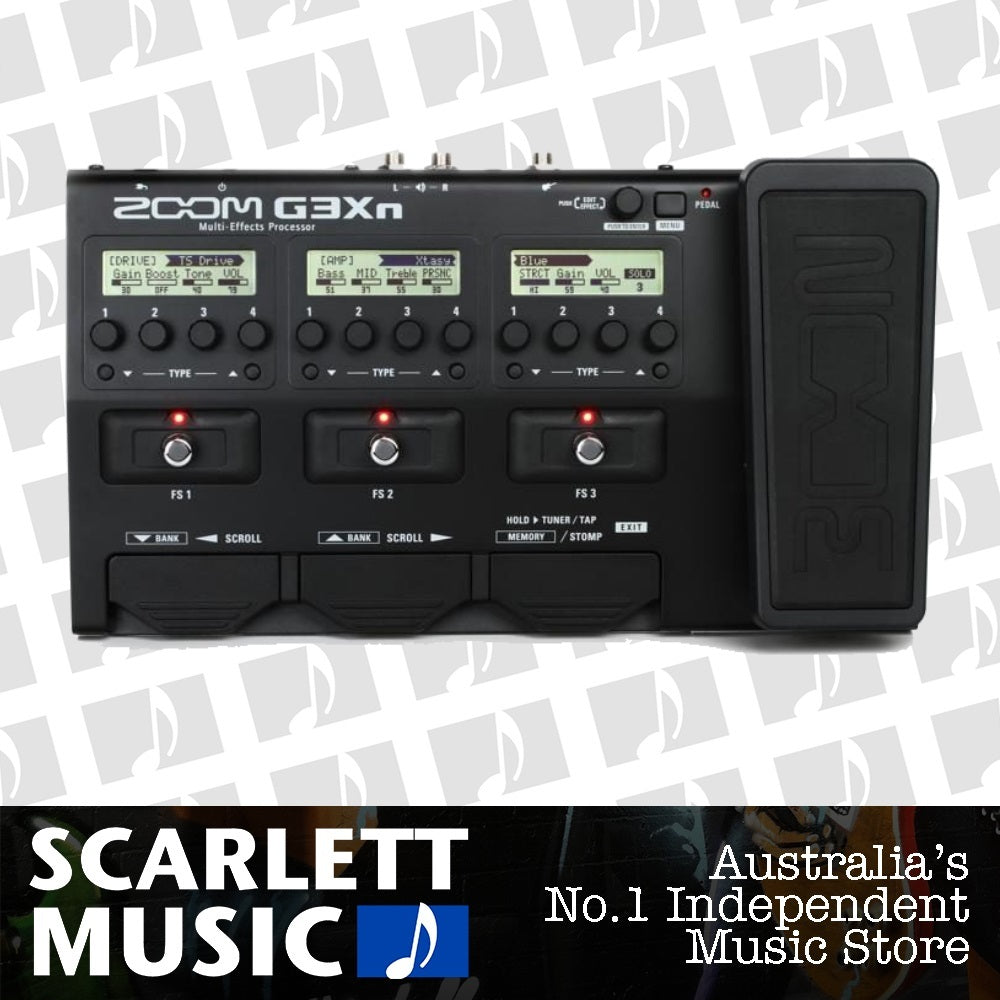 Zoom G3Xn Guitar Multi Effects Pedal — view 2