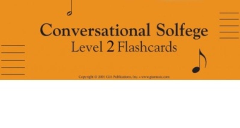 Conversational Solfege Level 2 — Flashcards (GIA Publications)