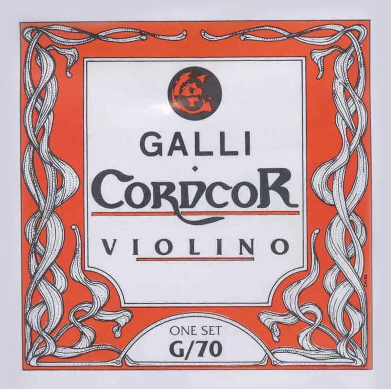 Galli 4/4 Size Violin String Set Steel G70