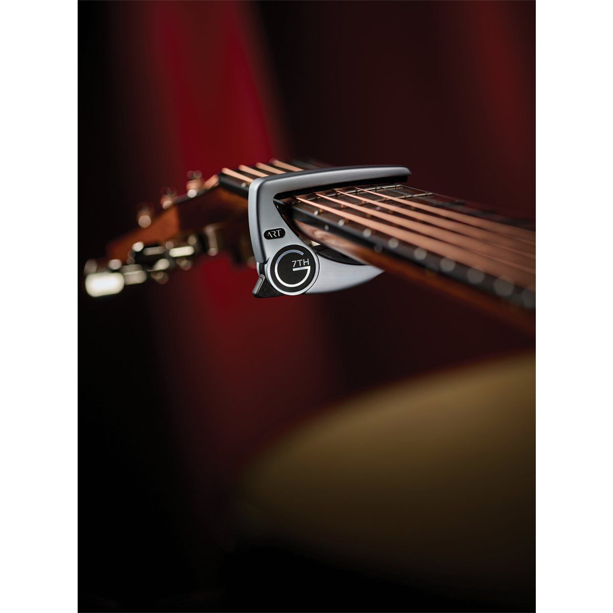 G7th Performance 3 Silver Guitar Capo with Adaptive Radius Technology and Unique Tension Control — view 7