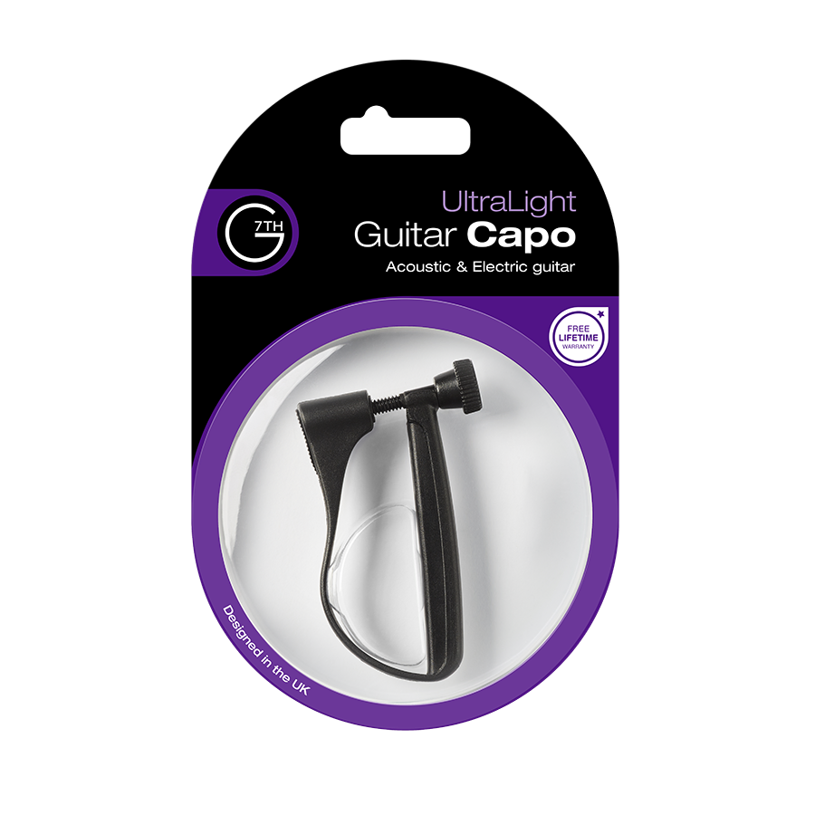G7 Ultralight Adjustable Guitar Capo for Steel String Acoustic and Electric Guitars