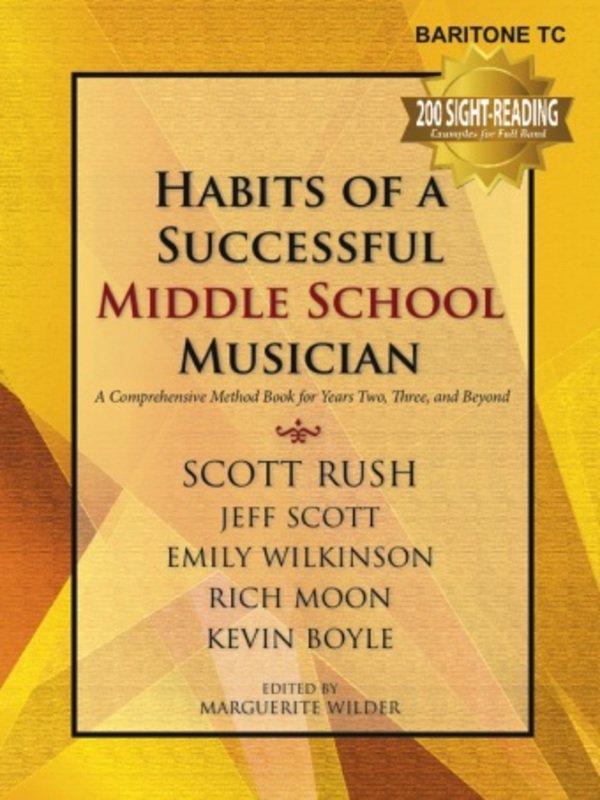 Habits of a Successful Middle School Musician — Baritone (Treble Clef) (GIA Publications)