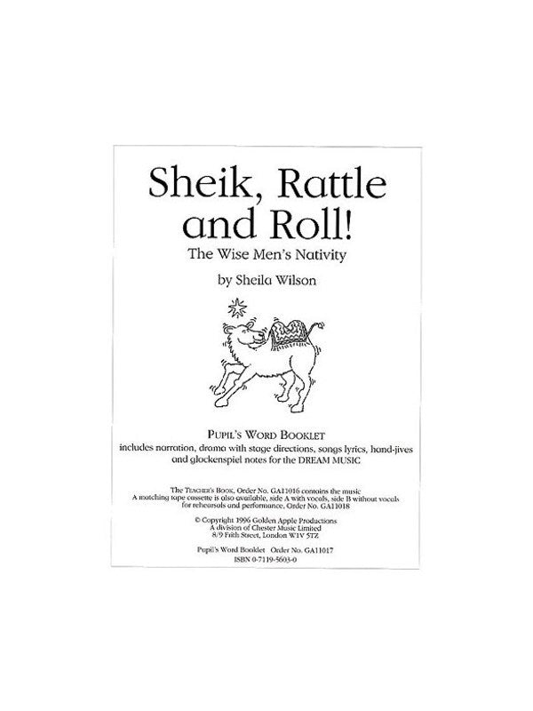 Wilson Sheik Rattle And Roll Pupils Book