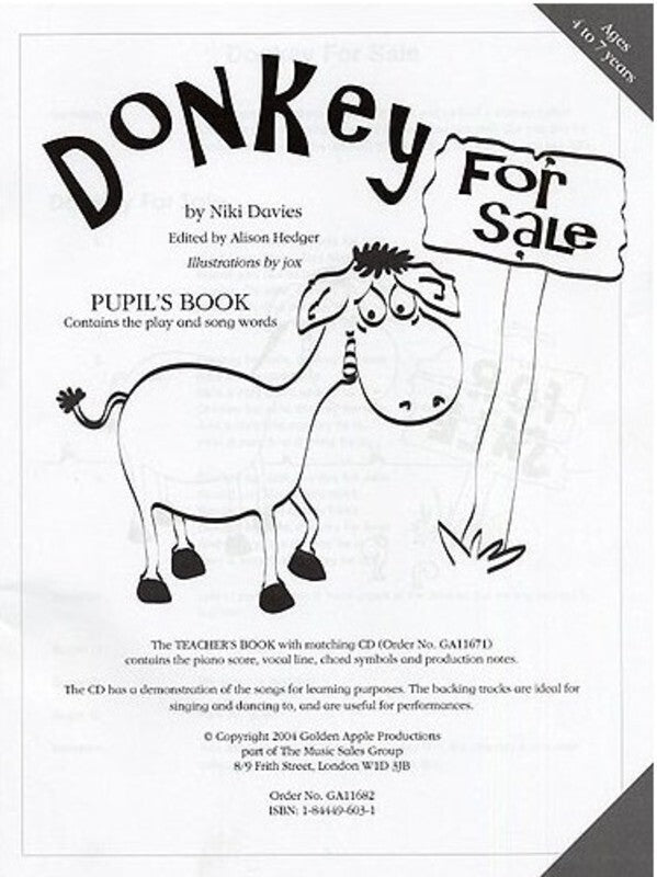 Donkey For Sale: Pupils Book