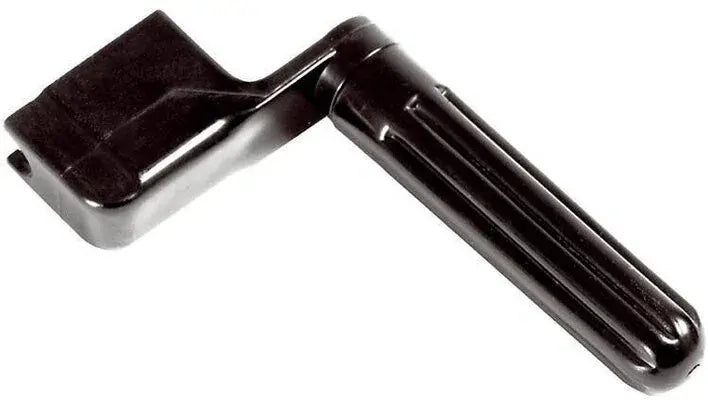 AMS Plastic String Winder with Bridge Pin Remover - Transparent Black — view 3