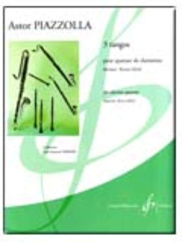 Tangos 3 Arr Heau Clarinet Quartet (Softcover Book)