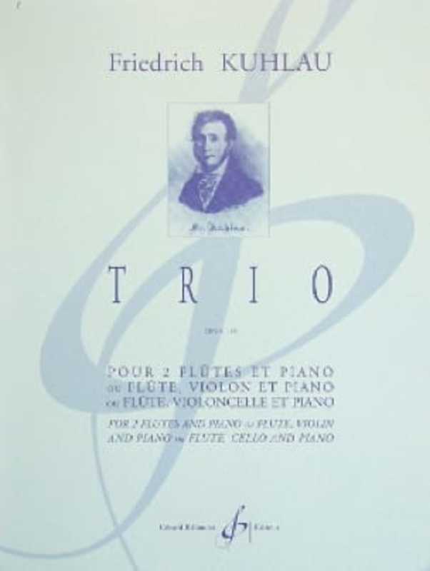Trio Op 119 For 2 Flute And Piano (Music Score/Parts) Book — view 2