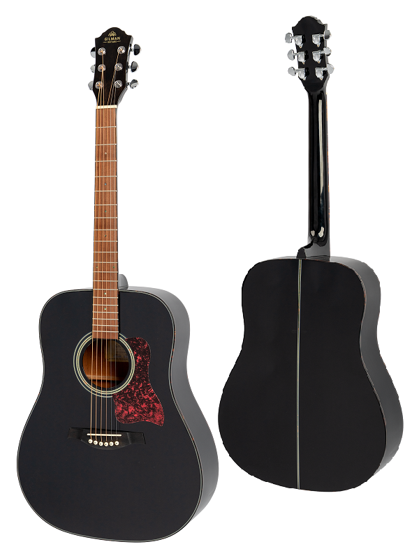 Gilman GD10 Dreadnought Acoustic Guitar with Spruce Top, Black Walnut Back & Sides, Fishman Isys+ Preamp, Natural Satin Finish — view 4