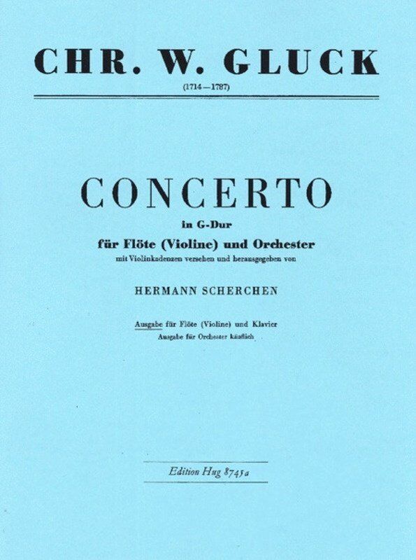 Concerto G Flute and Piano
