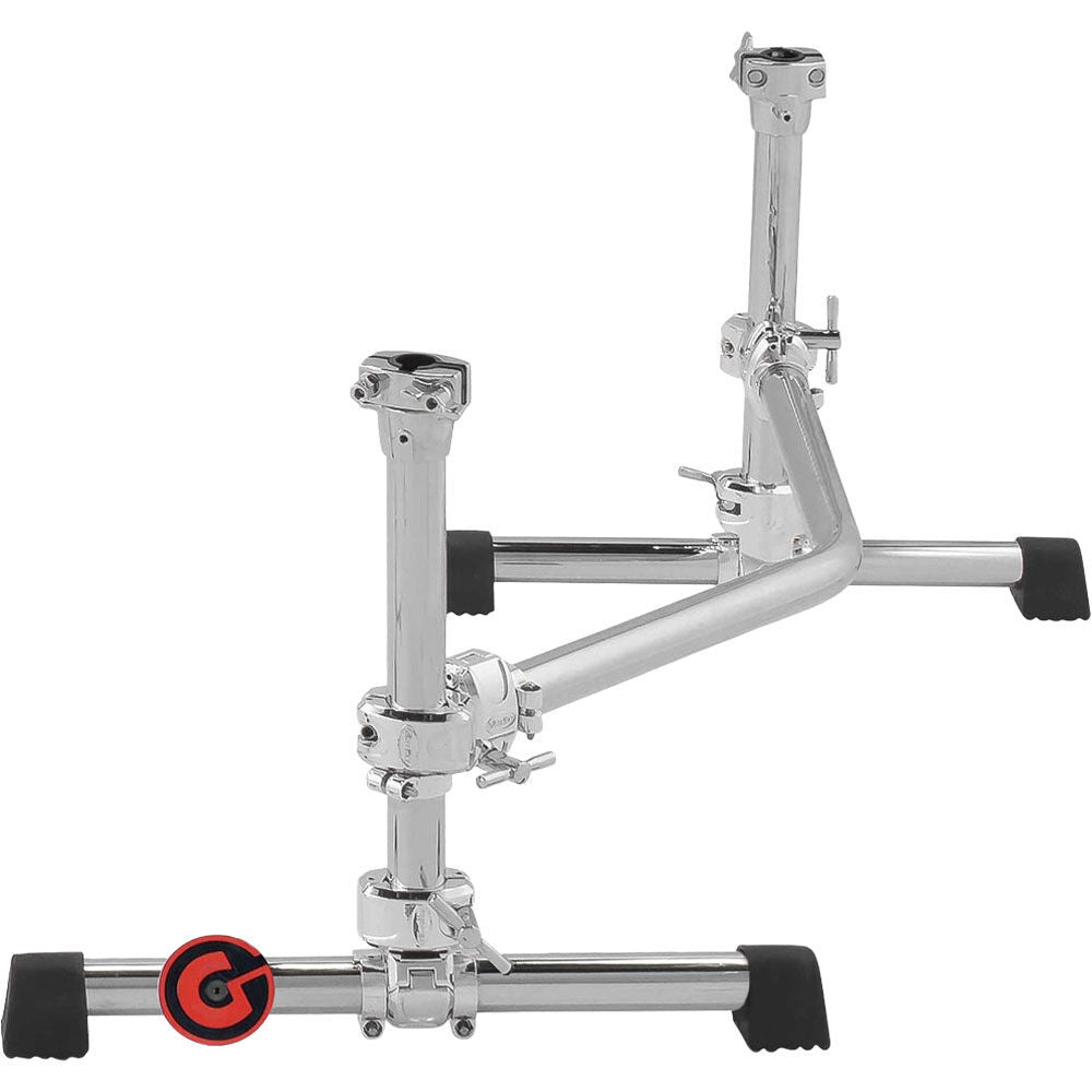 Gibraltar GSSVR Stealth Series Side V-Rack Mounting System, 18.5" Tall, 30" Long, For 4 Piece to Double Bass Drum Kits — view 3
