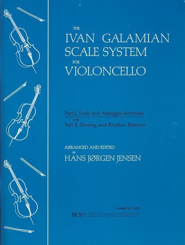 The Galamian Scale System for Cello Volume 1