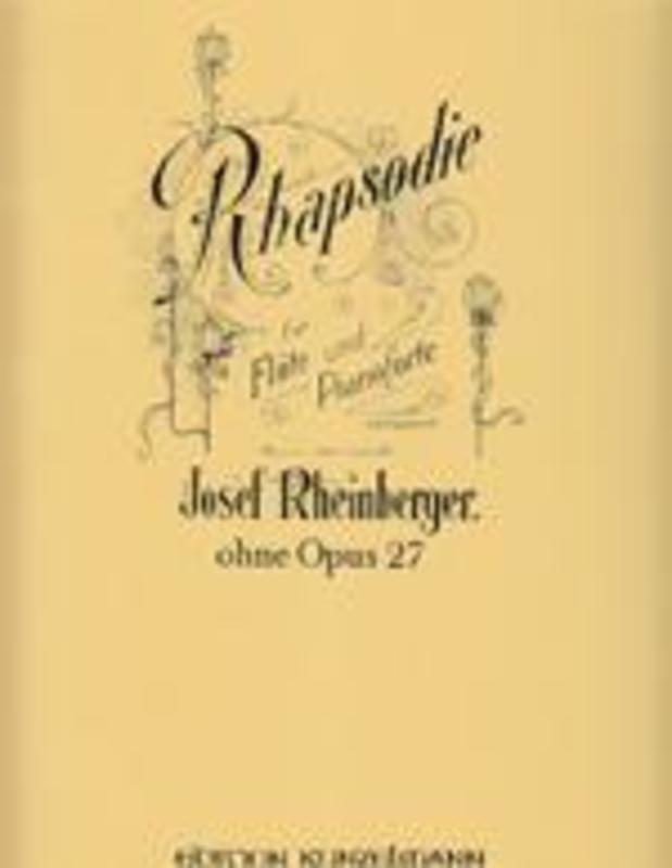 Rhapsody Op 27 B Flute Piano Book