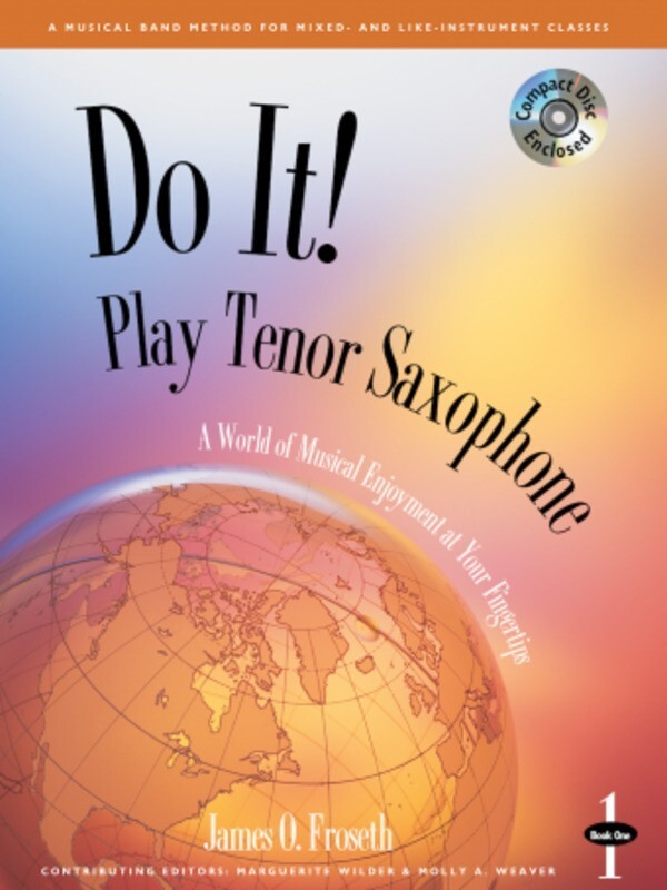 Do It Play Tenor Sax Book 1 Softcover Book/CD