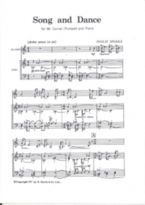 Sparke - Song And Dance Cornet (Trumpet) And Piano (G & M Brand)